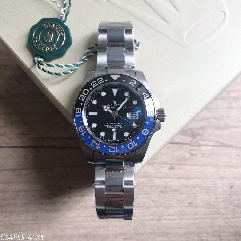 ROLEX GMT MASTER II AZUL PRETO BATMAN OYSTER 40MM