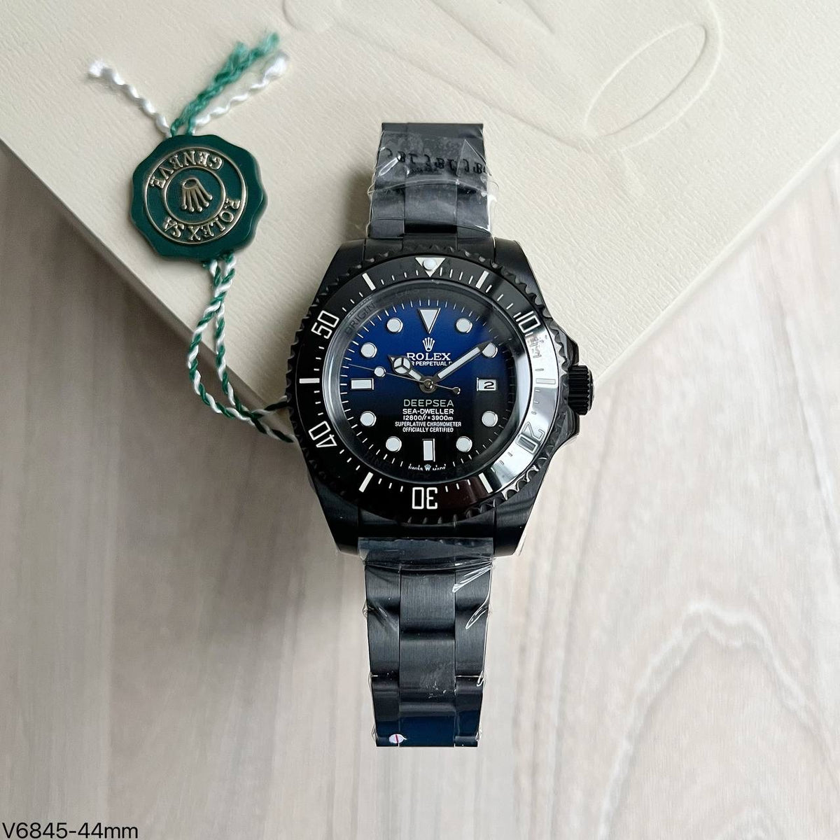 ROLEX DEEPSEA ESPECIAL PRETO AZUL 44MM