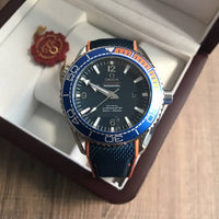 OMEGA SEAMASTER PRATA NYLON AUTOMÁTICO 45MM