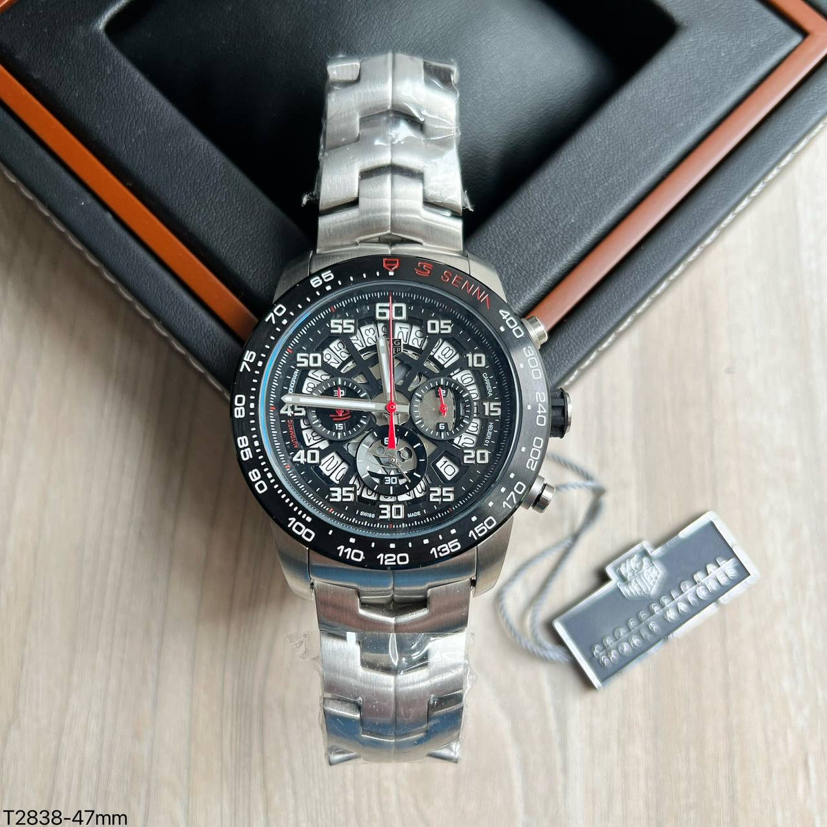 TAG HEUER SENNA PRATA 45MM