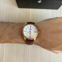 ROLEX CELLINI ROSE COURO 40MM