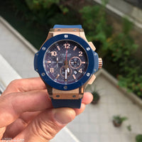 HUBLOT BIG BANG ROSE AZUL 44MM