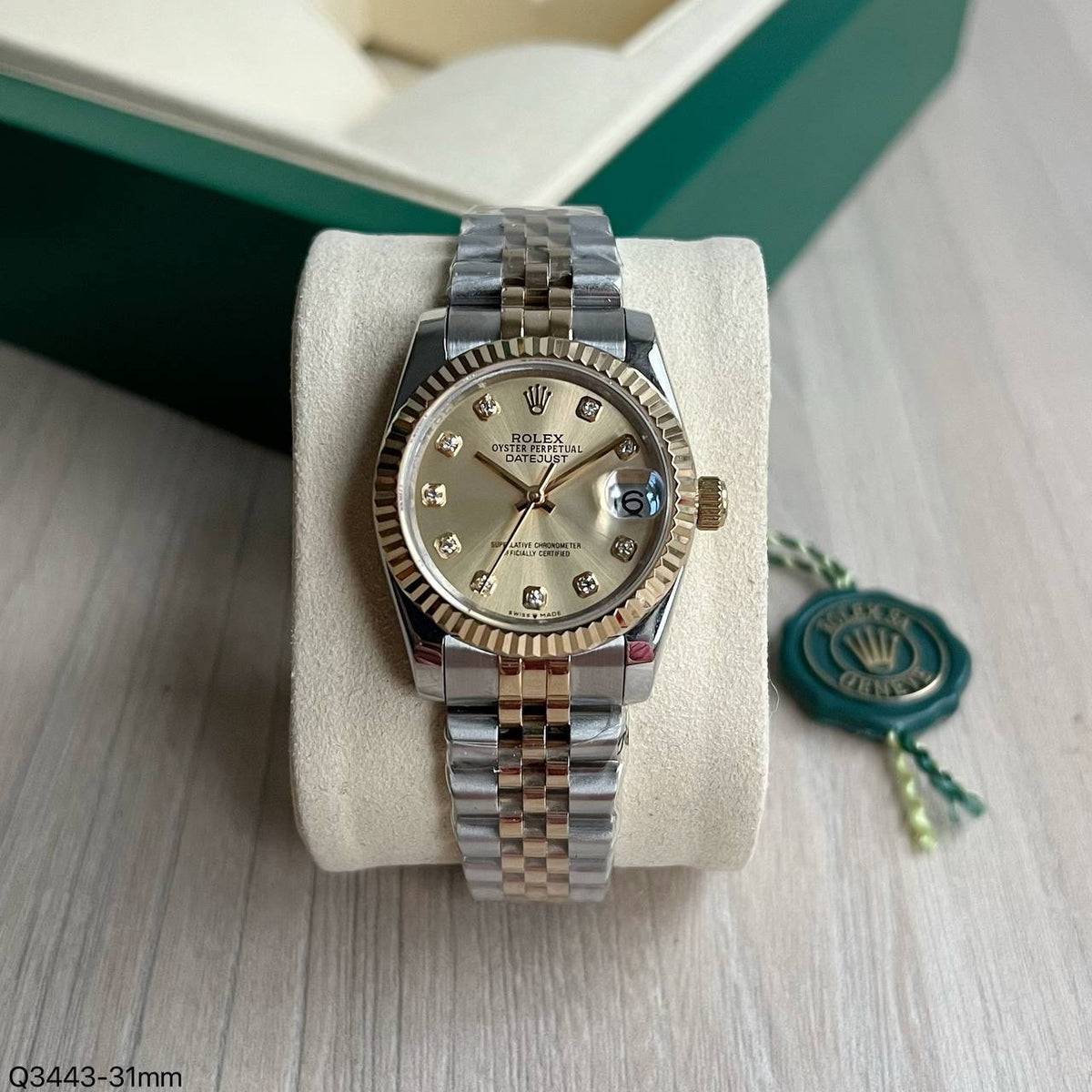 ROLEX DATEJUST MISTO FEMININO 31MM