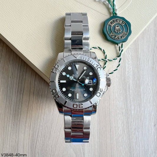 ROLEX YACHT MASTER CINZA 40MM