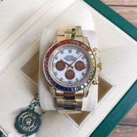 ROLEX DAYTONA RAINBOW DOURADO 40MM
