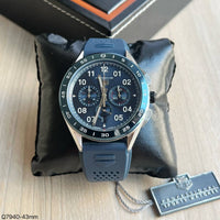 TAG HEUER PORSCHE PRATA AZUL 43MM