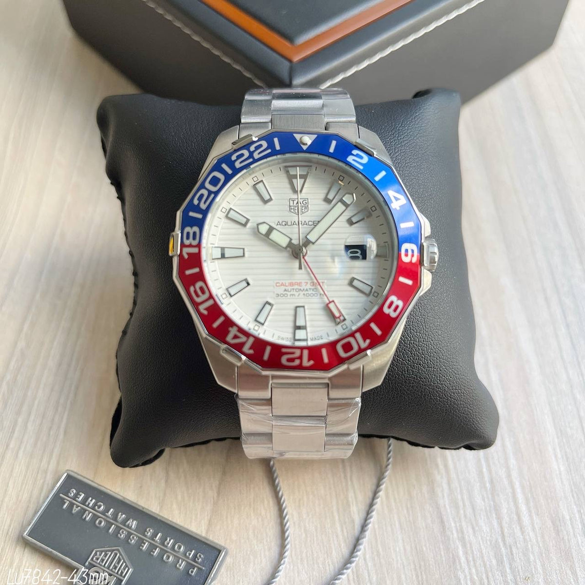 TAG HEUER AQUARACER BRANCO AUTOMÁTICO 43MM