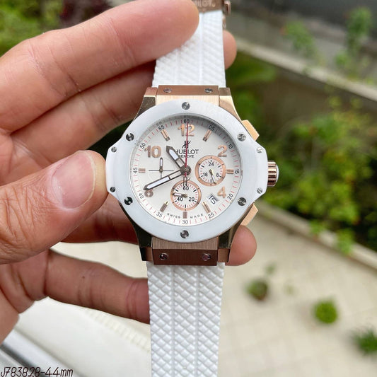 HUBLOT BIG BANG ROSE BRANCO 44MM