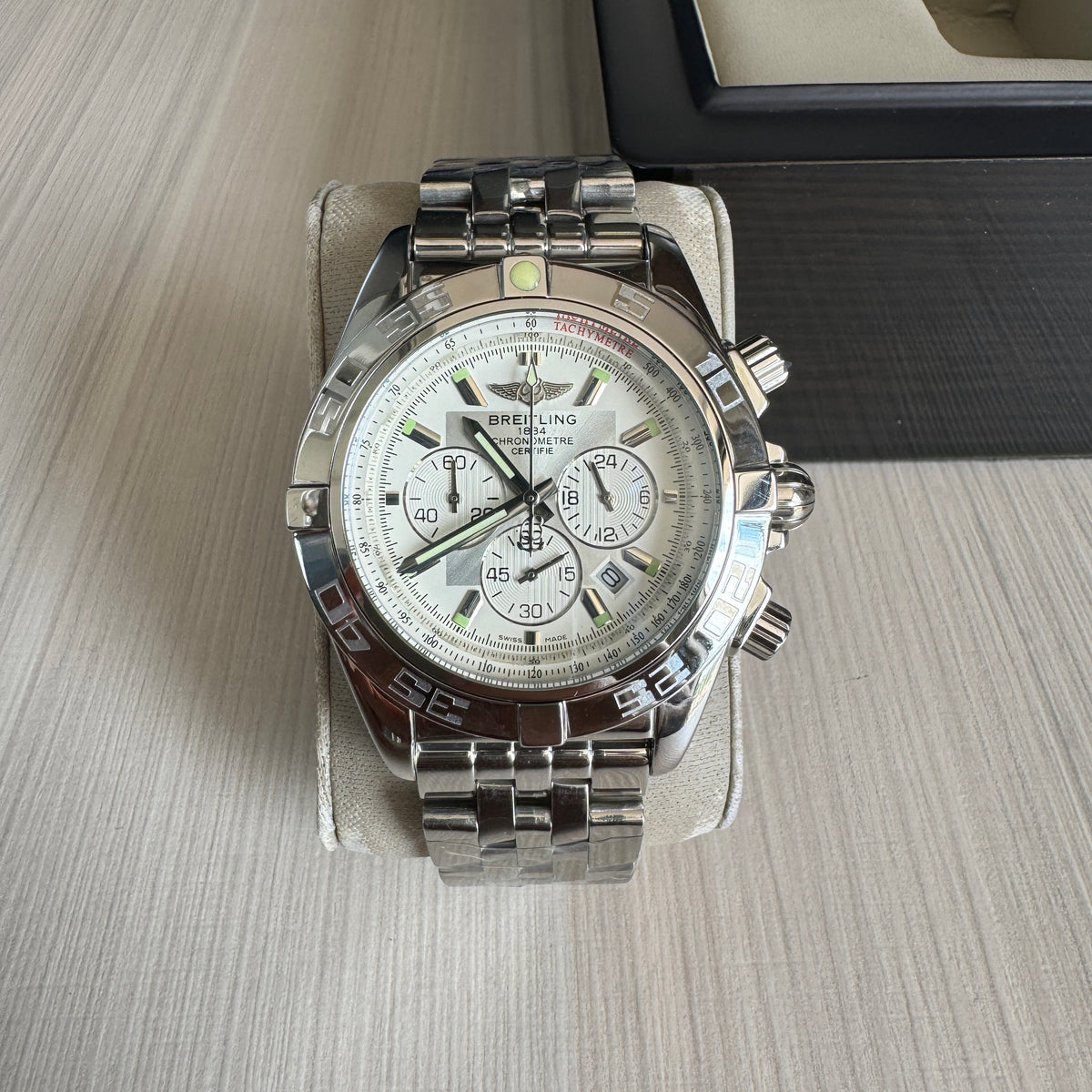 BREITLING CHRONOMAT BRANCO 46MM
