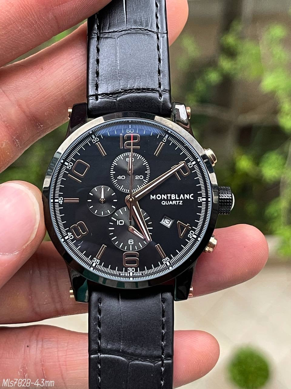 MONT BLANC PRETO 43MM