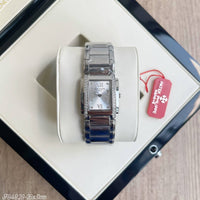 PATEK PHILIPPE PRATA BRANCO BRILHANTES FEMININO 26X31MM