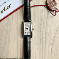 CARTIER  COURO 19MM X 35MM FEMININO