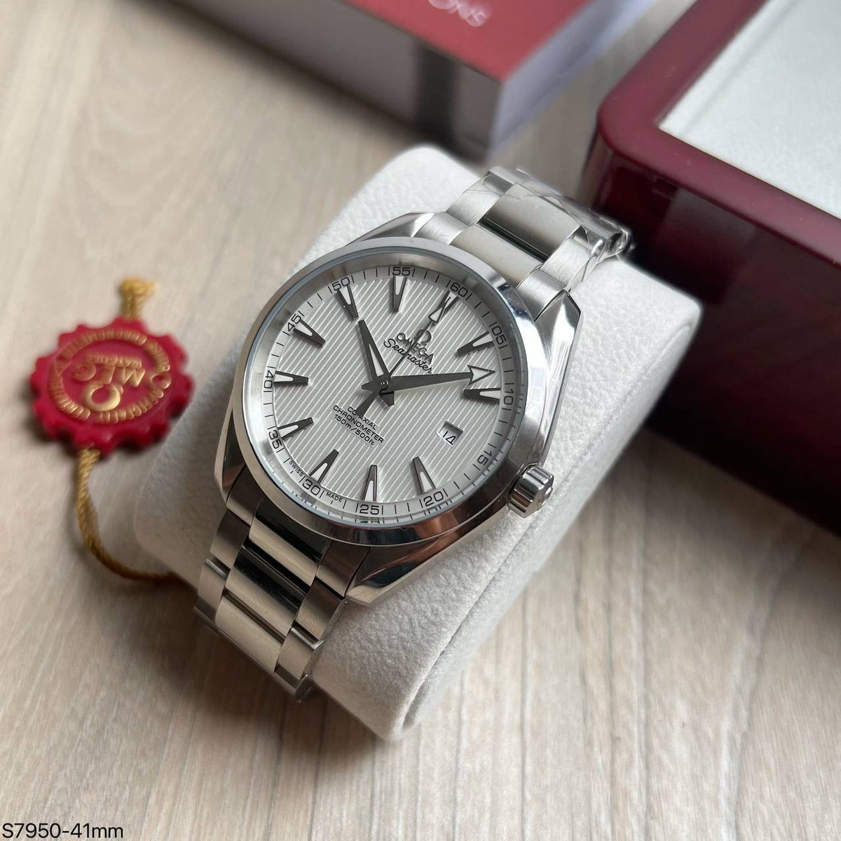 OMEGA SEAMASTER AQUATERRA BRANCO 41MM