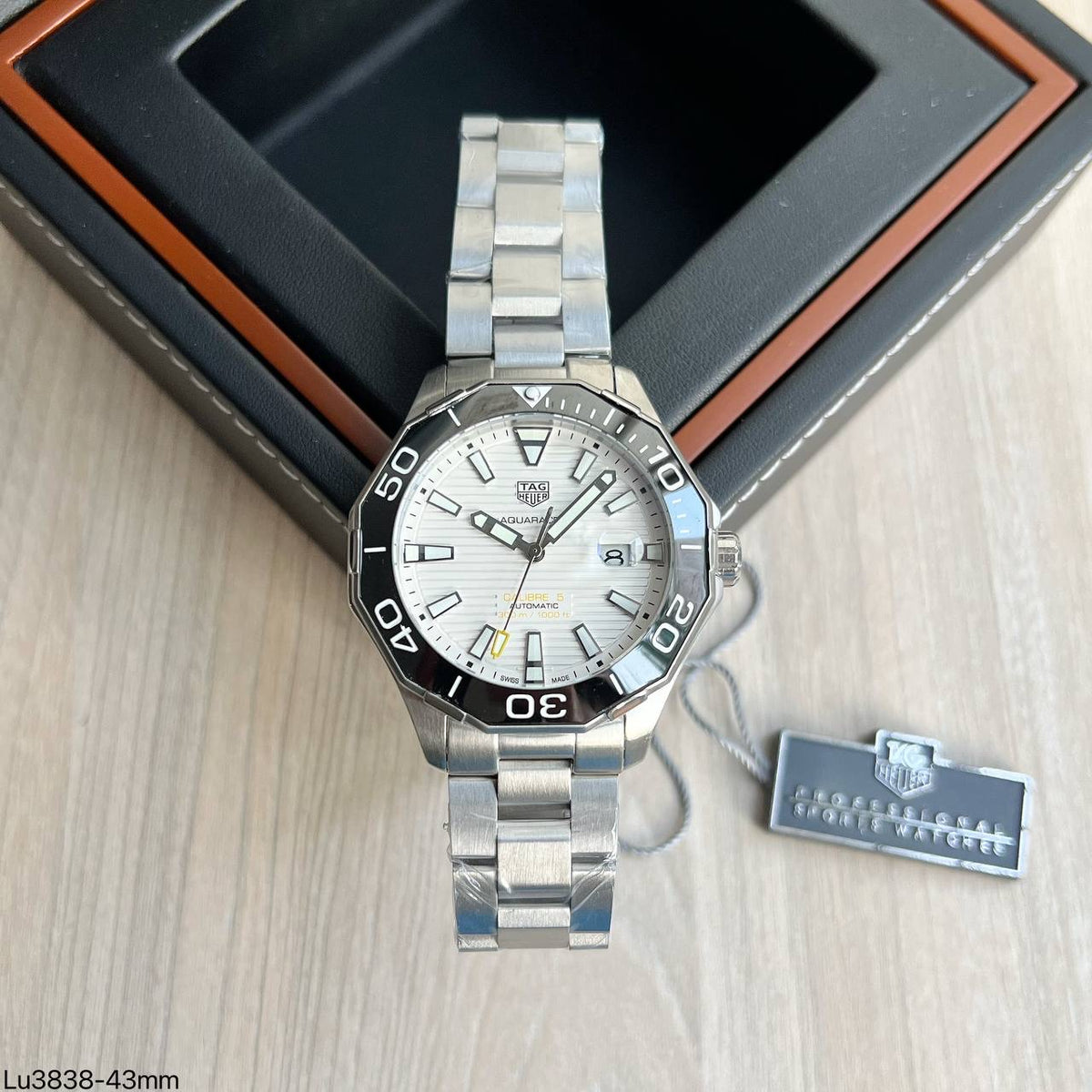 TAG HEUER AQUARACER BRANCO AUTOMÁTICO 43MM
