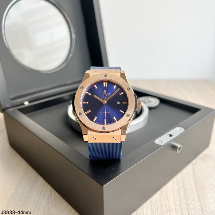 HUBLOT CLASSIC FUSION ROSE AZUL AUTOMÁTICO 44MM