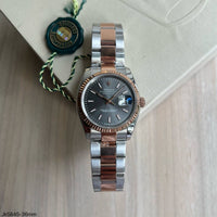 ROLEX DATEJUST MISTO ROSE FEMININO 36MM