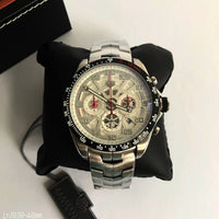 TAG HEUER SENNA PRATA BRANCO 47MM