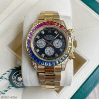 ROLEX DAYTONA RAINBOW DOURADO 40MM