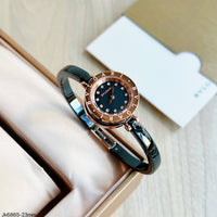 BVLGARI B.ZERO1 ROSE PRETO 23MM FEMININO