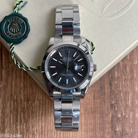 ROLEX DATEJUST PRATA CINZA OYSTER 41MM