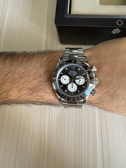 ROLEX DAYTONA PRETO BRANCO 40MM