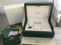 ROLEX DAY-DATE PRATA AZUL ARABIC 40MM