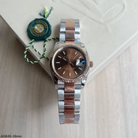 ROLEX DATEJUST MISTO ROSE FEMININO 36MM
