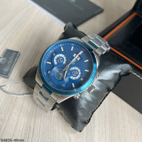 TAG HEUER CARRERA 1887 PRATA AZUL 46MM