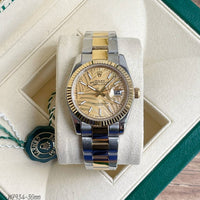 ROLEX DATEJUST MISTO DOURADO FEMININO 36MM