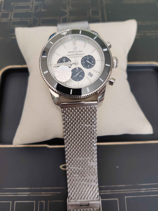 BREITLING SUPEROCEAN BRANCO 46MM