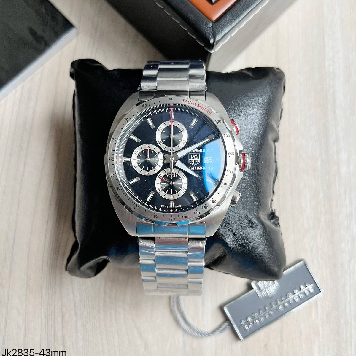 TAG HEUER F1 FORMULA 1 CALIBRE 16 PRATA 43MM