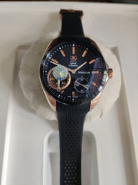 TAG HEUER PENDULUM ROSE PRETO 45MM
