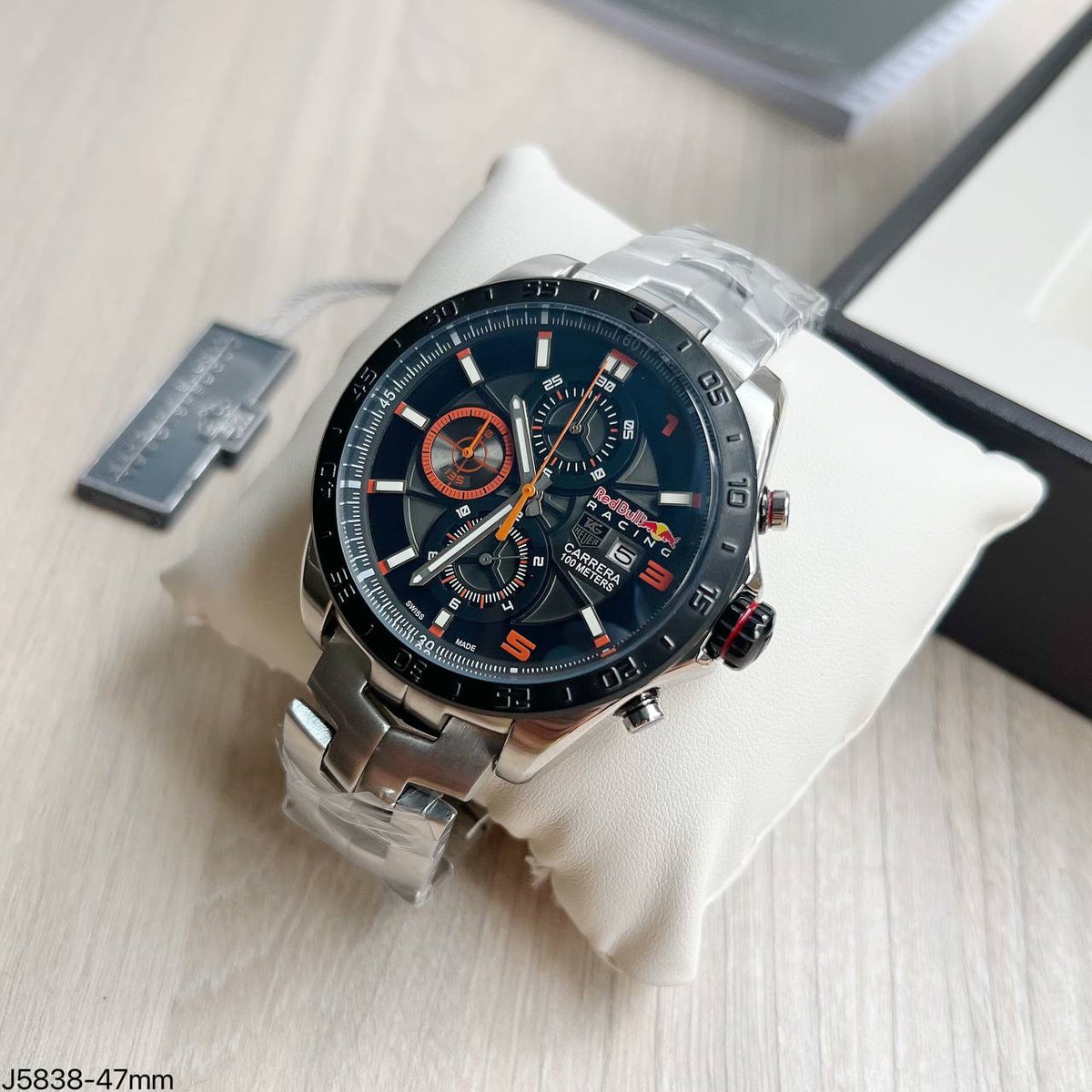 TAG HEUER CARRERA RED BULL PRETO 47MM