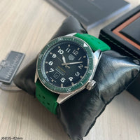 TAG HEUER AUTAVIA PRATA VERDE 43MM