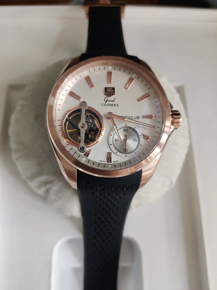 TAG HEUER PENDULUM ROSE BRANCO 45MM