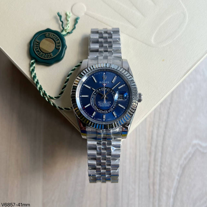 ROLEX SKY DWELLER AZUL JUBILEU 41MM