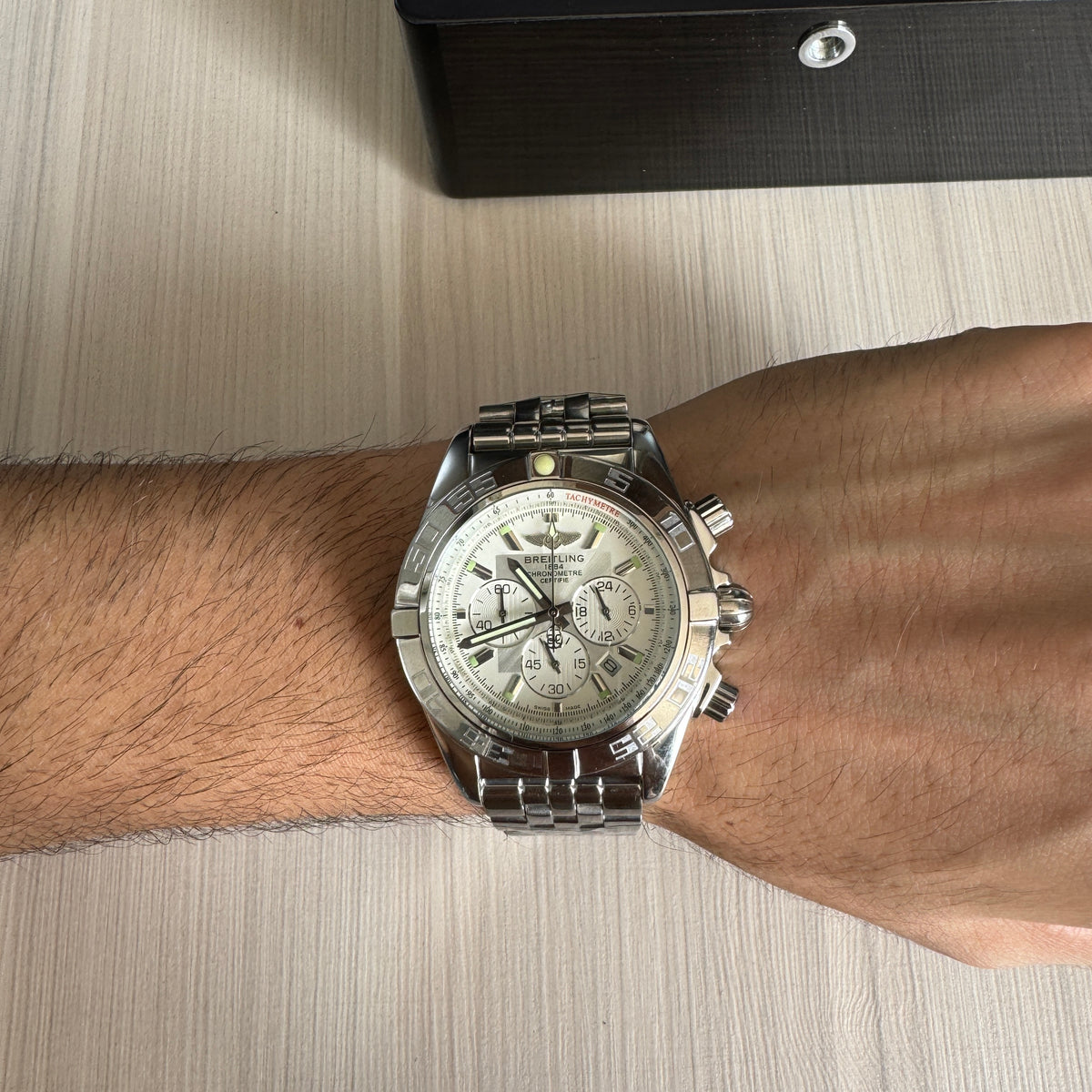 BREITLING CHRONOMAT BRANCO 46MM