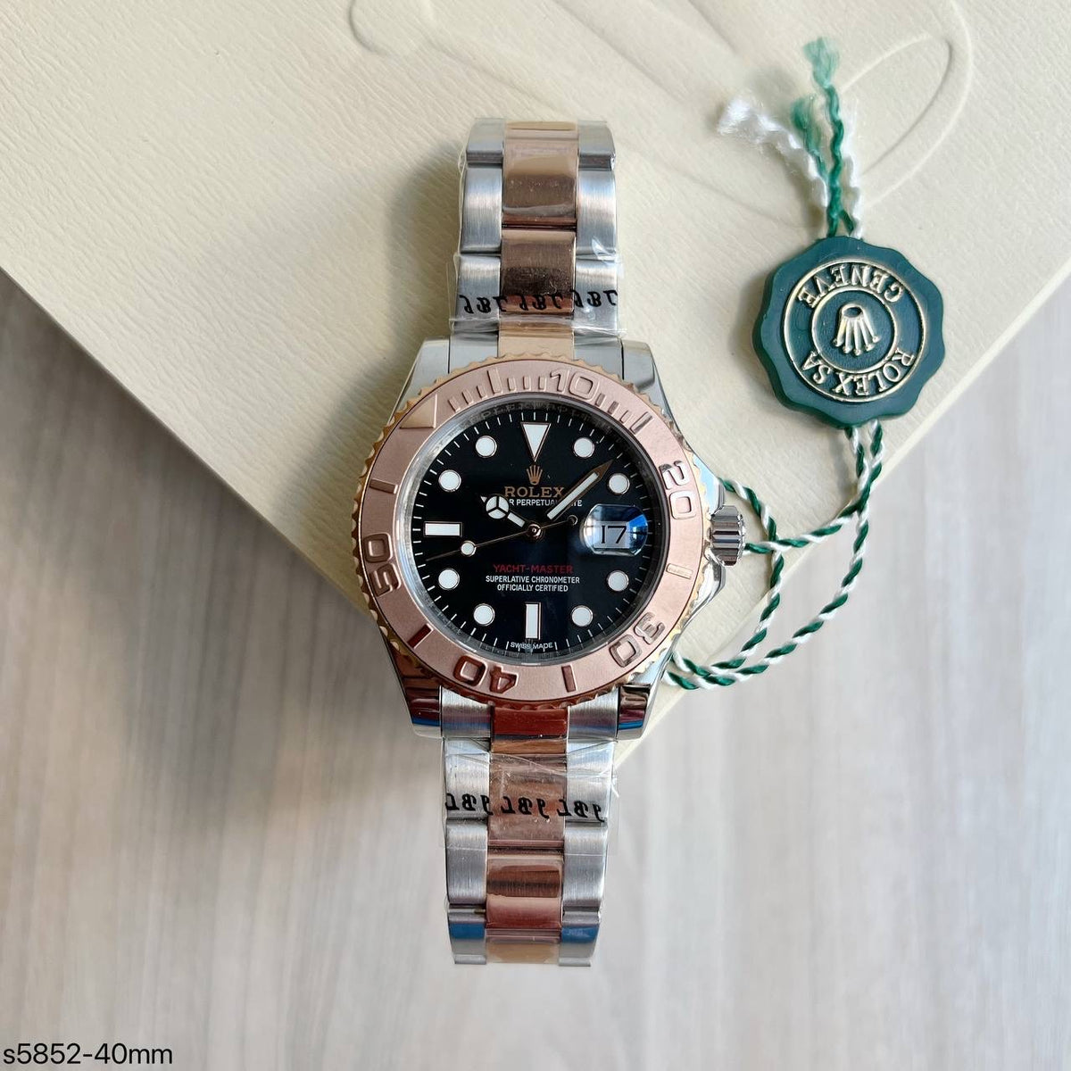 ROLEX YACHT MASTER MISTO ROSE 40MM