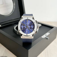 HUBLOT CLASSIC FUSION PRATA AZUL 44MM