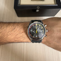TAG HEUER CARRERA PRATA AMARELO 41MM