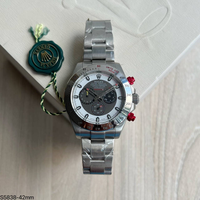 ROLEX DAYTONA PRATA BRANCO 42MM