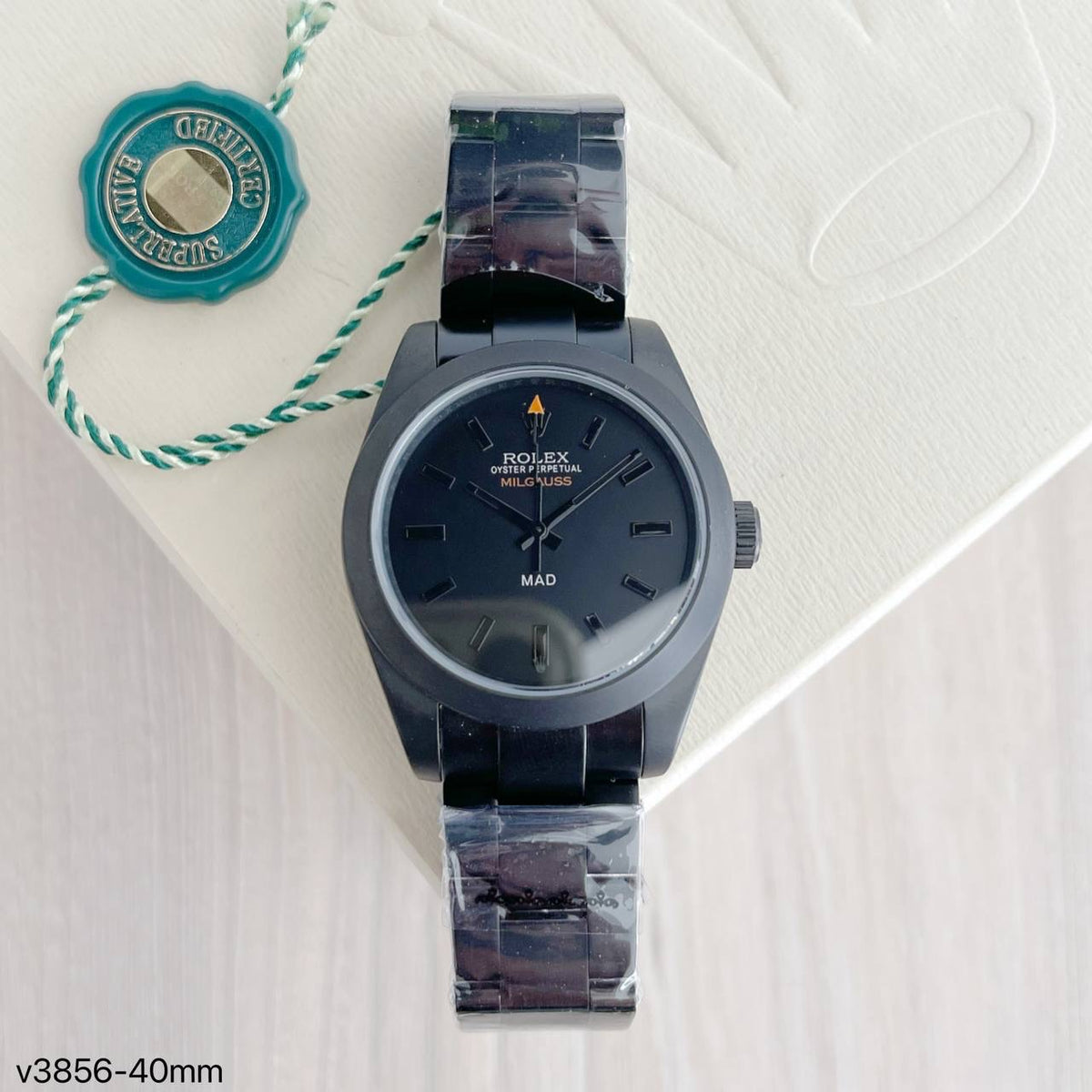ROLEX MILGAUSS ESPECIAL PRETO 40MM
