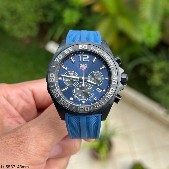 TAG HEUER F1 FORMULA 1 PRETO AZUL 43MM