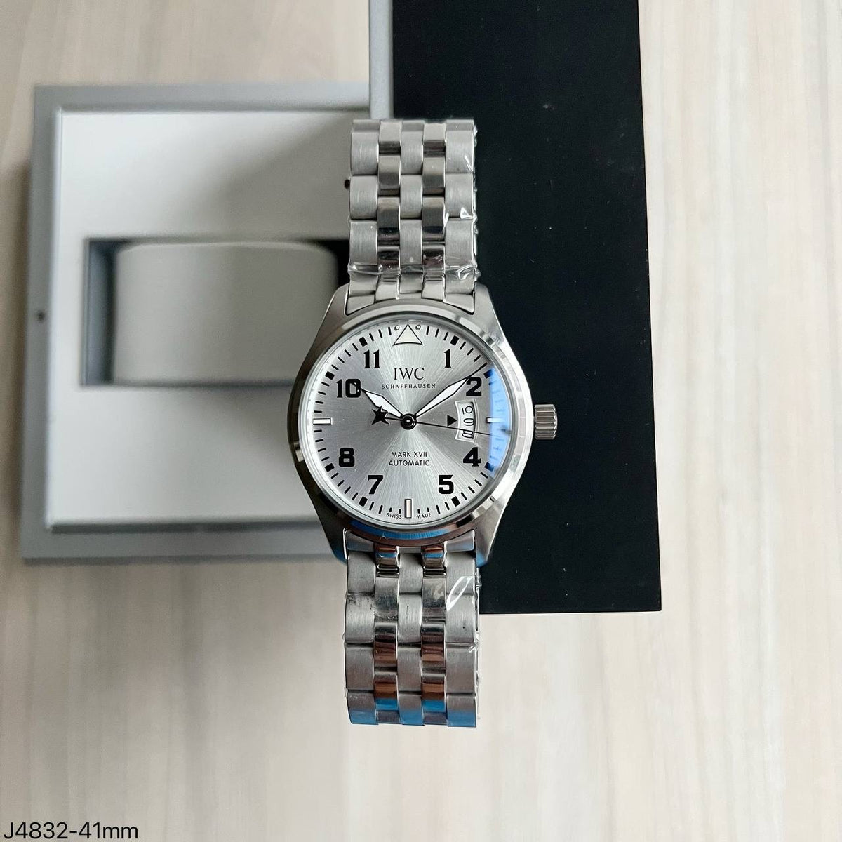 IWC MARK XVIII PRATA AUTOMÁTICO 41MM