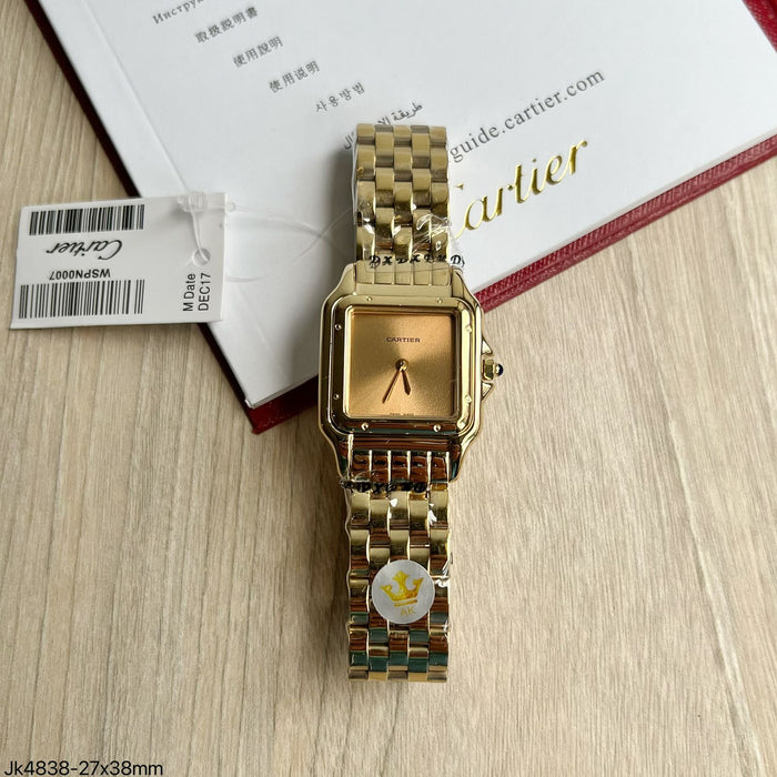 CARTIER PANTHERE DOURADO MEDIUM  27MM X 38MM FEMININO