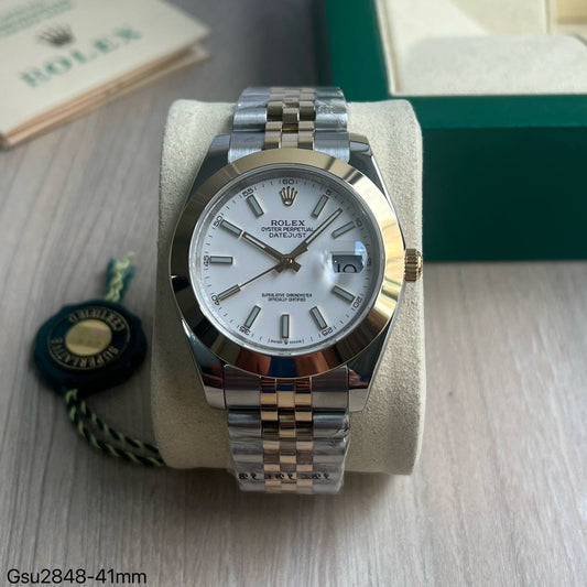 ROLEX DATEJUST MISTO JUBILEU 41MM