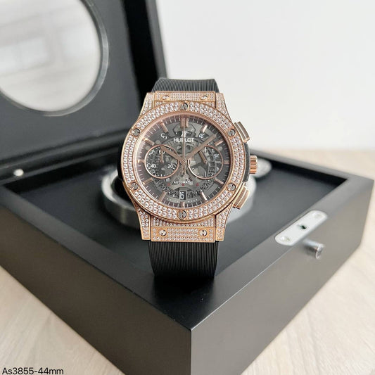 HUBLOT CLASSIC FUSION ROSE BRILHANTES 42MM