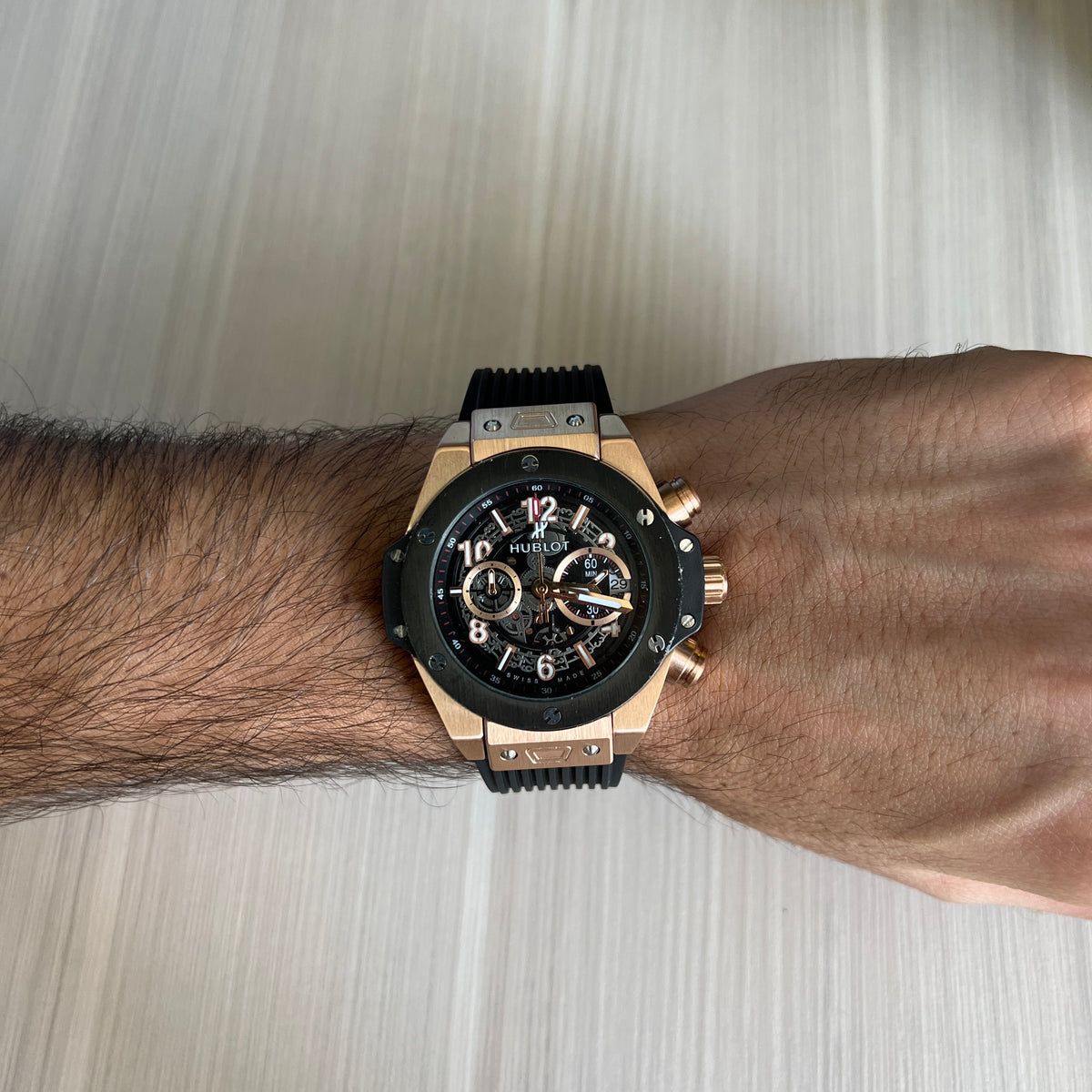 HUBLOT BIG BANG UNICO ROSE 44MM