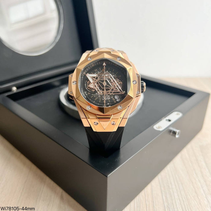 HUBLOT BIG BANG SANG BLEU ROSE 44MM