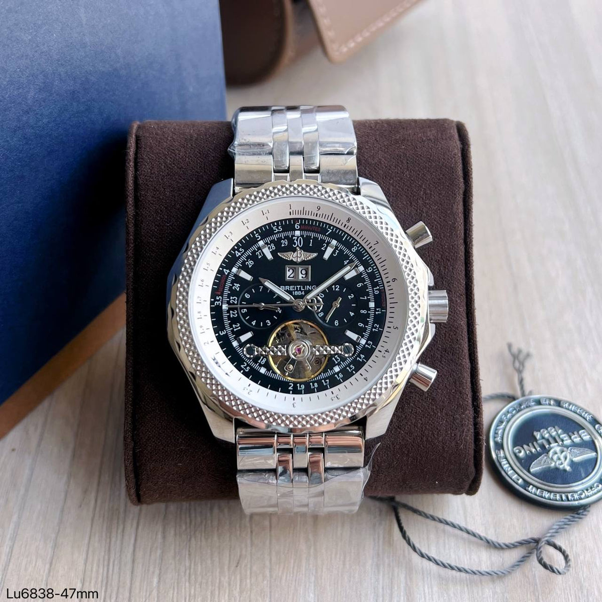 BREITLING BENTLEY PRETO AUTOMÁTICO 46MM